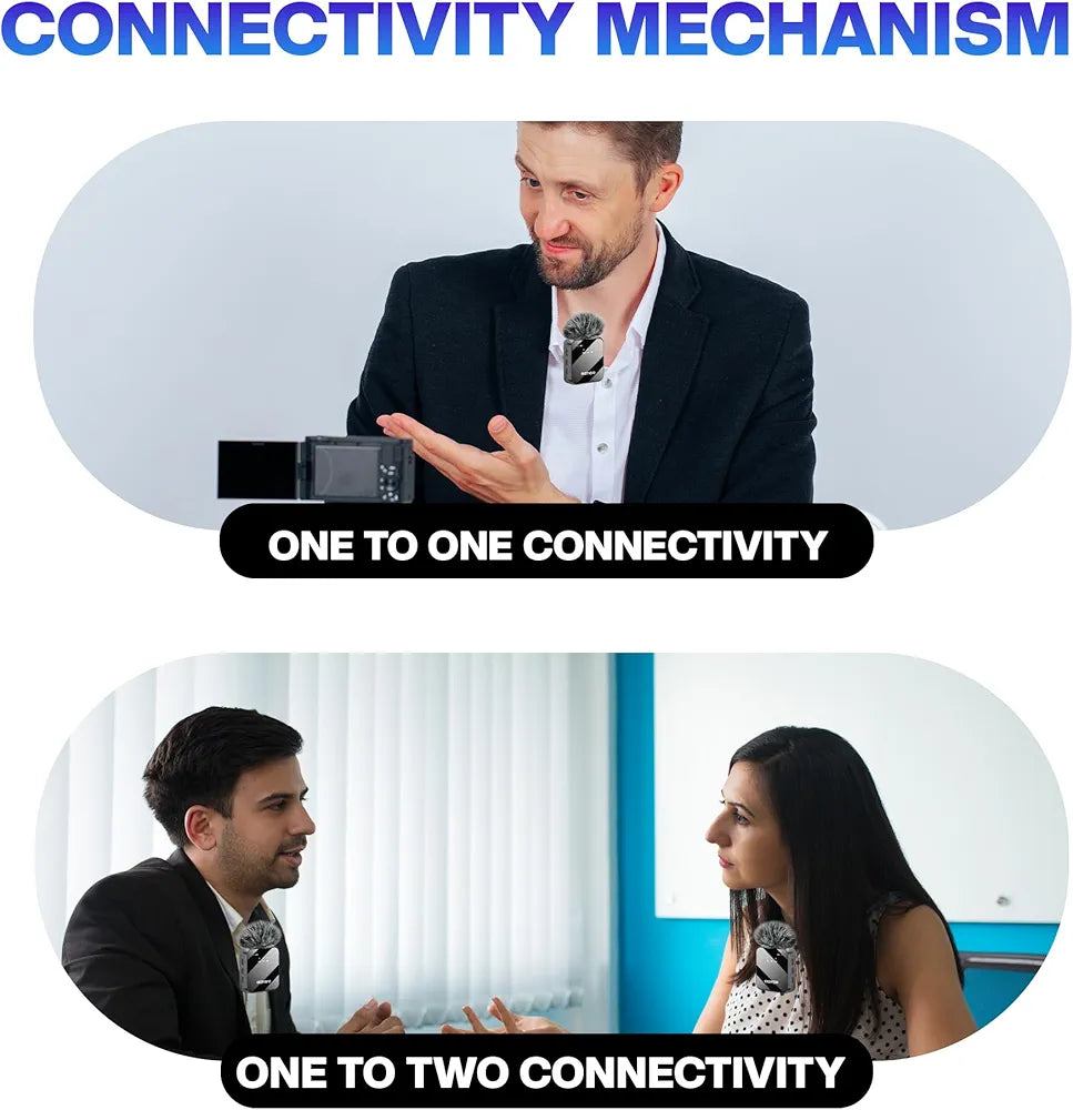 GIZMORE Dual Wireless Mic